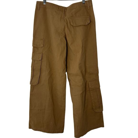 WIDE LEG CARGO UTILITY PANTS LOW RISE RSQ NEW - Picture 3 of 4